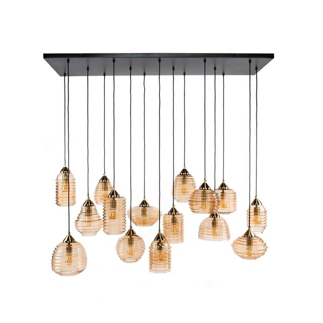 Hanglamp Rib Glass 5+5+5l – afbeelding 9