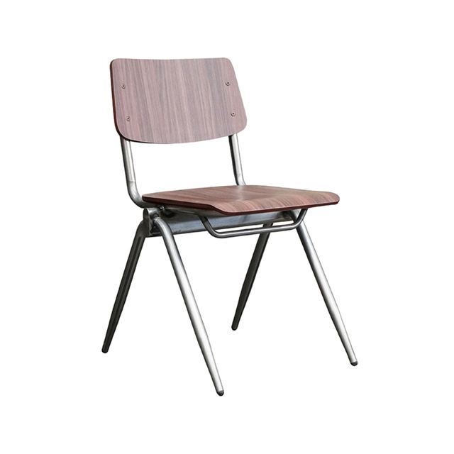 Eetstoel Solid - Hout - Old Gun Metalen Frame – afbeelding 2
