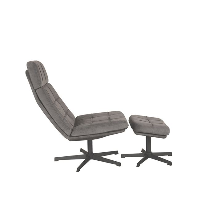 Fauteuil Alvar - Cosmo - Incl. Hocker – afbeelding 5