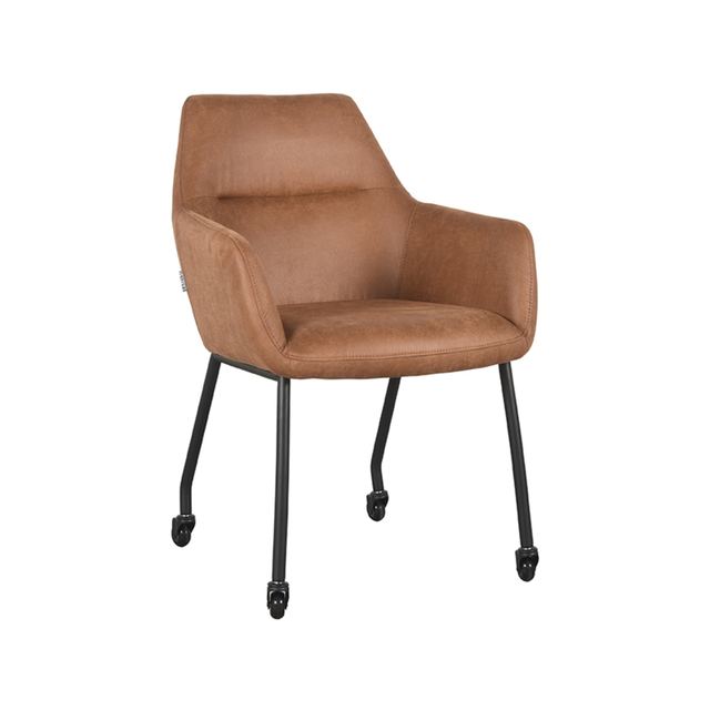 Eetstoel Lenny - Micro Suede