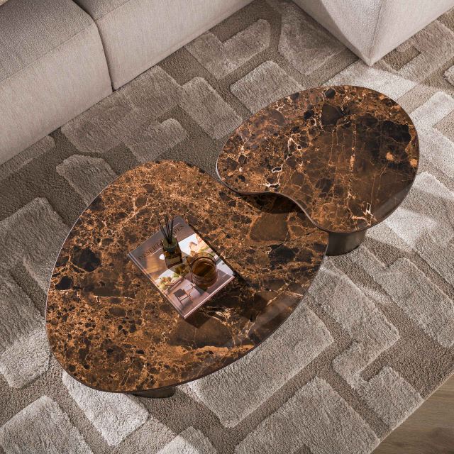 Salontafel Empera niervormig set/2 – afbeelding 2