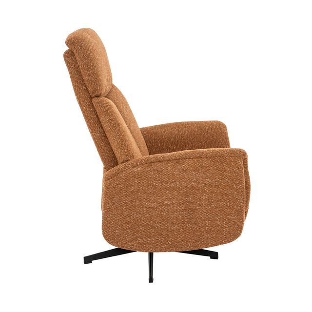 Fauteuil Helsinki - Royal Boucle - Manueel Verstelbaar Coral / Zwart – afbeelding 6