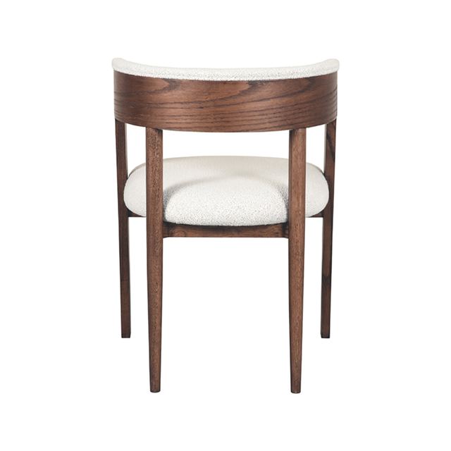 Eetstoel Sasha - Boucle - Hout – afbeelding 5