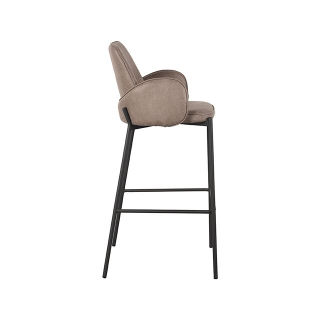 Barkruk Joni - Micro Suede - Hoog – afbeelding 4