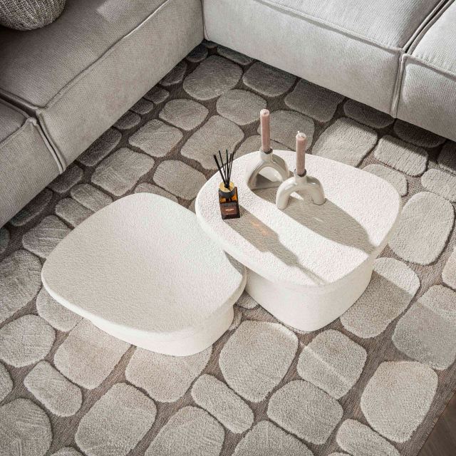 Salontafel Stone organisch set/2 – afbeelding 2