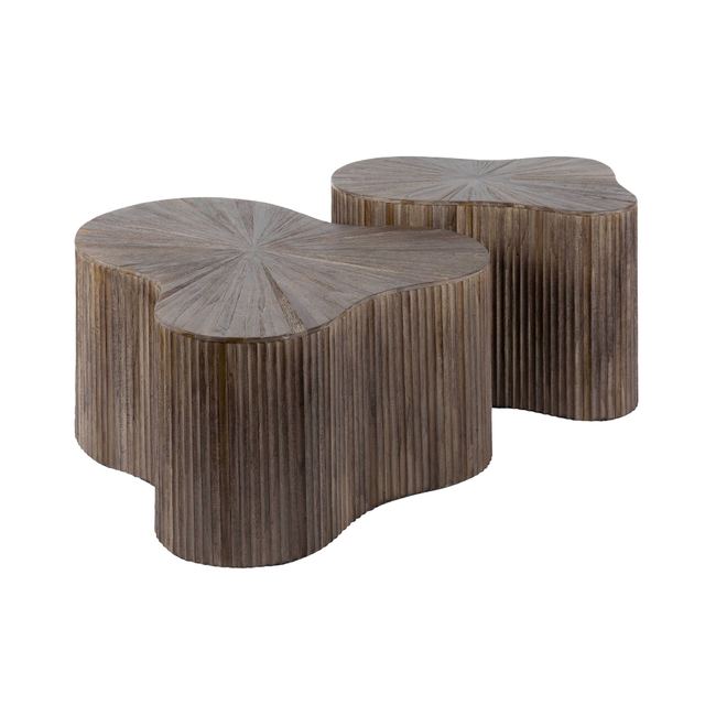 Salontafel Maya Teak shamrock set/2 – afbeelding 9