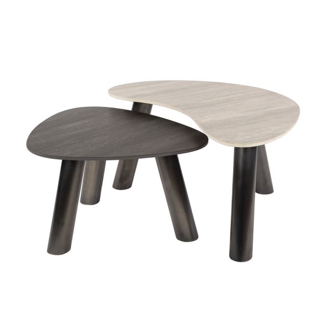 Salontafel Twin organisch set/2 – afbeelding 9