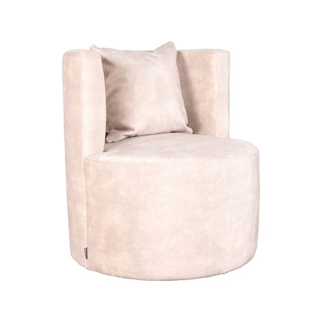 Fauteuil Evy - Velours - Breedte 65 cm