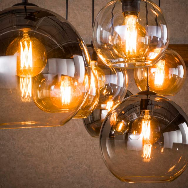 Hanglamp Multi Globe 4+3l – afbeelding 3
