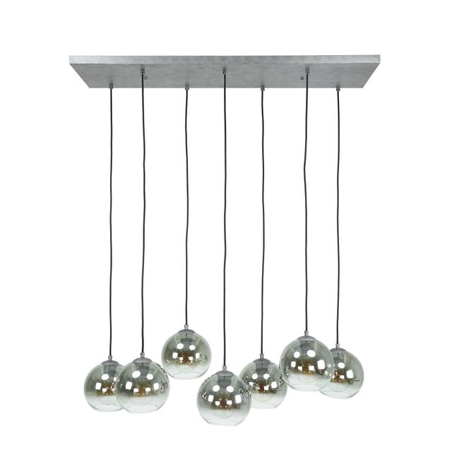 Hanglamp Bubble Shaded 4+3l – afbeelding 9