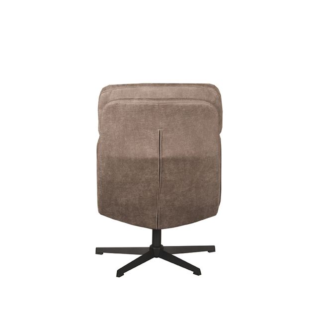 Fauteuil Alvar - Micro Suede - Incl. Hocker – afbeelding 6