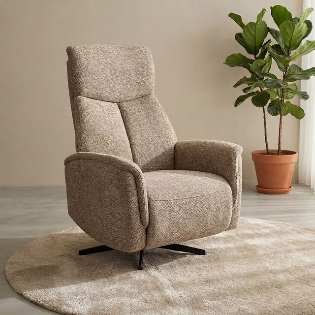 Fauteuil Helsinki - Royal Boucle - Manueel Verstelbaar