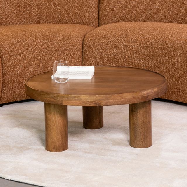 Salontafel Elly - Mangohout - 70 cm