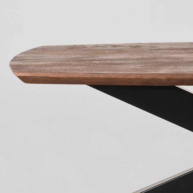 Salontafel Zane - Mangohout - 120 cm – afbeelding 4
