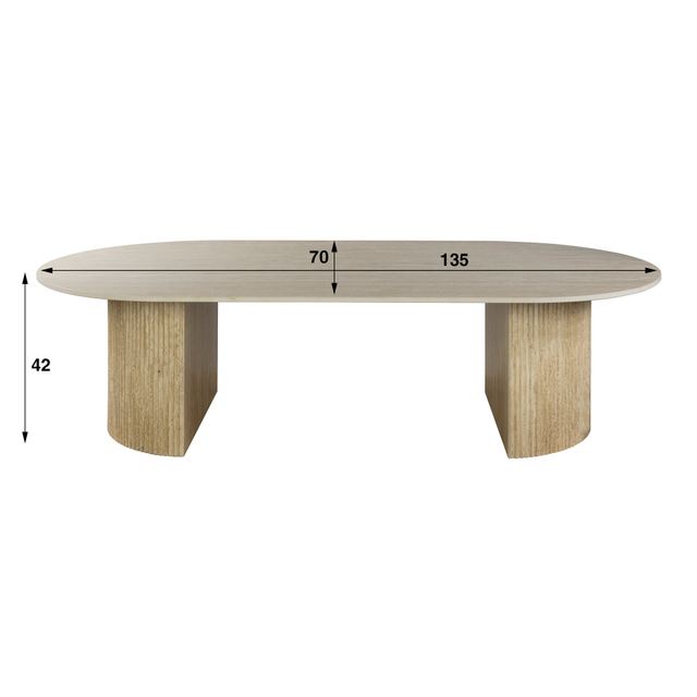 Salontafel Romano Arch 135 – afbeelding 10