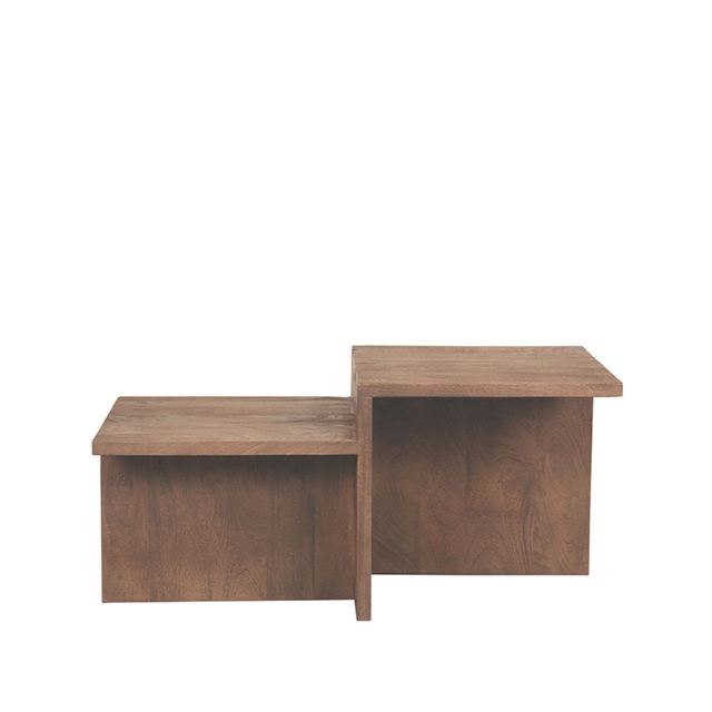 Salontafel Skip - Mangohout - 90 cm – afbeelding 3
