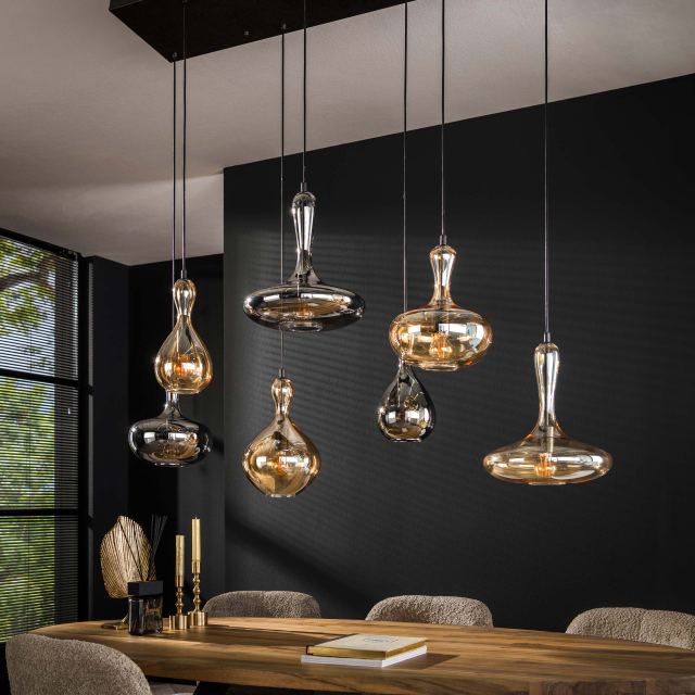 Hanglamp Karaf 4+3l – afbeelding 2