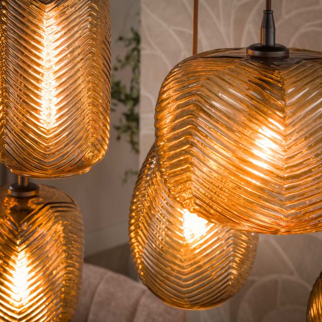 Hanglamp Chevron 4+3l – afbeelding 3