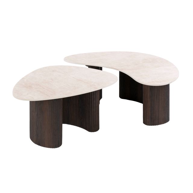 Salontafel Ceramo organisch set/2 – afbeelding 9