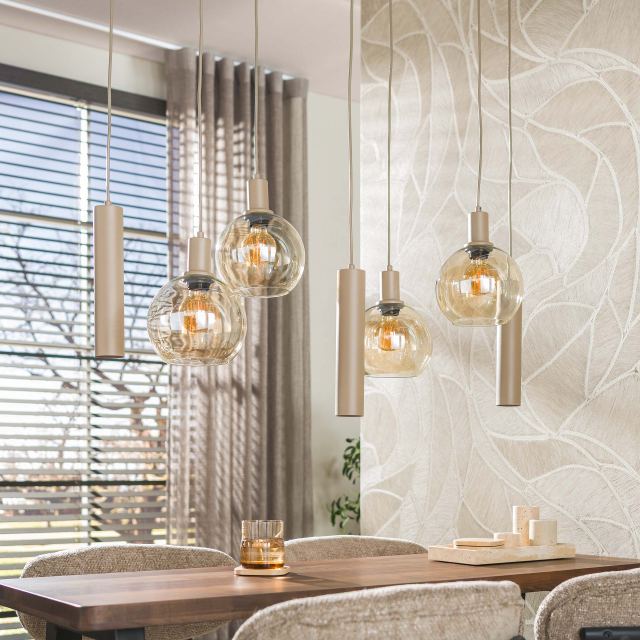 Hanglamp Sfera Tricolore 4+3l – afbeelding 2