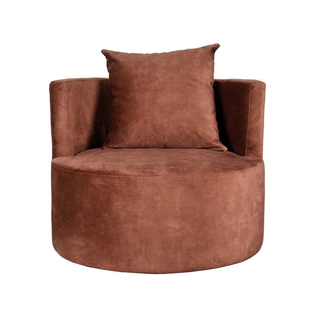 Fauteuil Evy - Velours - Breedte 90 cm – afbeelding 2