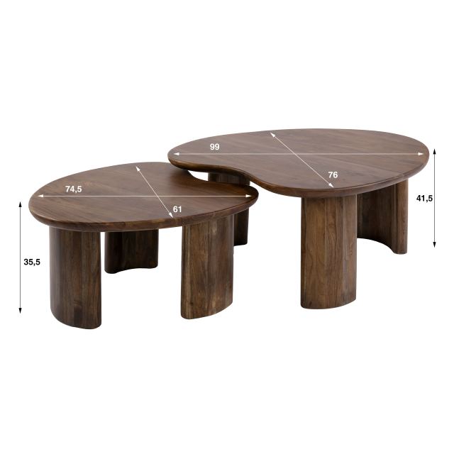 Salontafel Mova set/2 – afbeelding 10