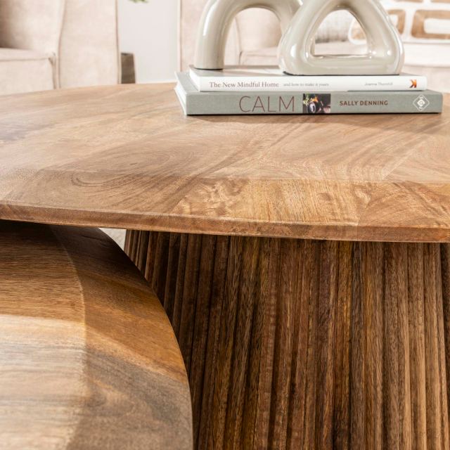 Salontafel Wave driehoekig set/2 – afbeelding 3