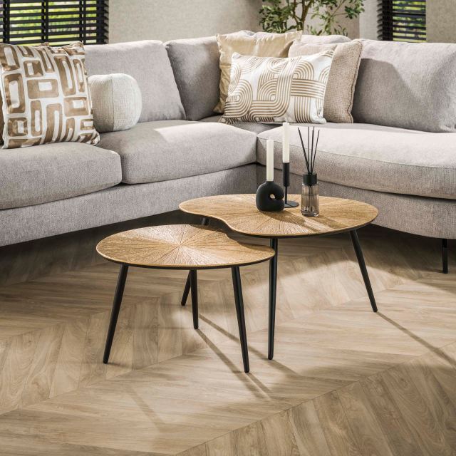 Salontafel Ray niervormig set/2 – afbeelding 3