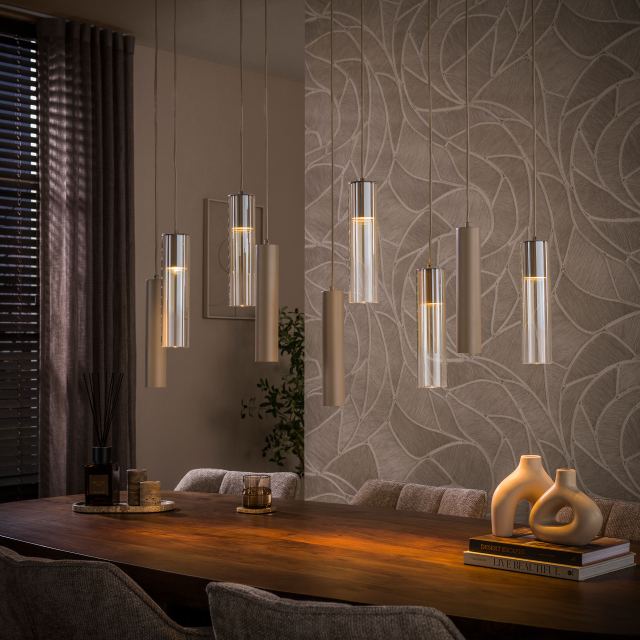 Hanglamp Lungo 5+4l