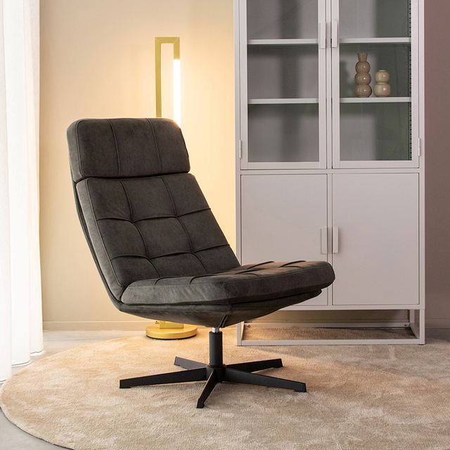 Fauteuil Alvar - Cosmo - Excl. Hocker