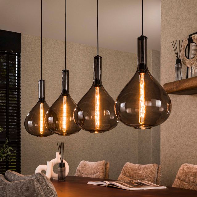 Hanglamp Smoke Drop 4L