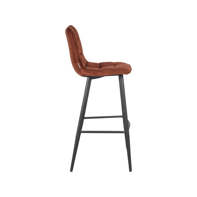 Barkruk Jelt - Velours - Hoog – afbeelding 3