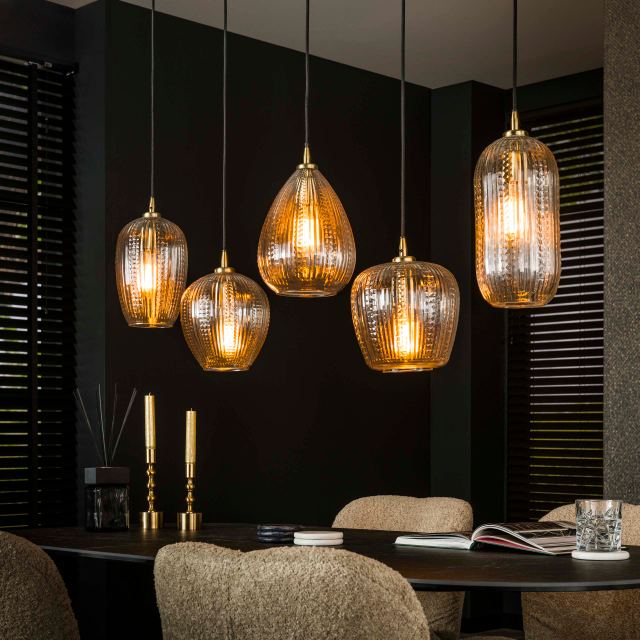 Hanglamp Diamond Grain 5L