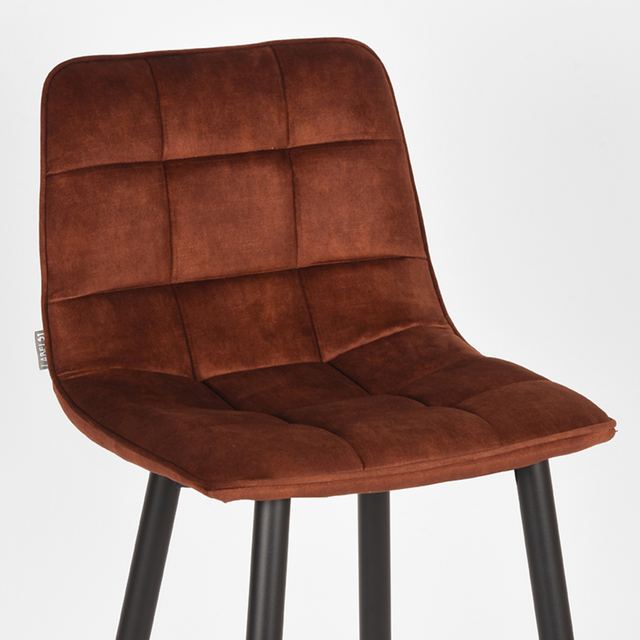 Barkruk Jelt - Velours - Hoog – afbeelding 5