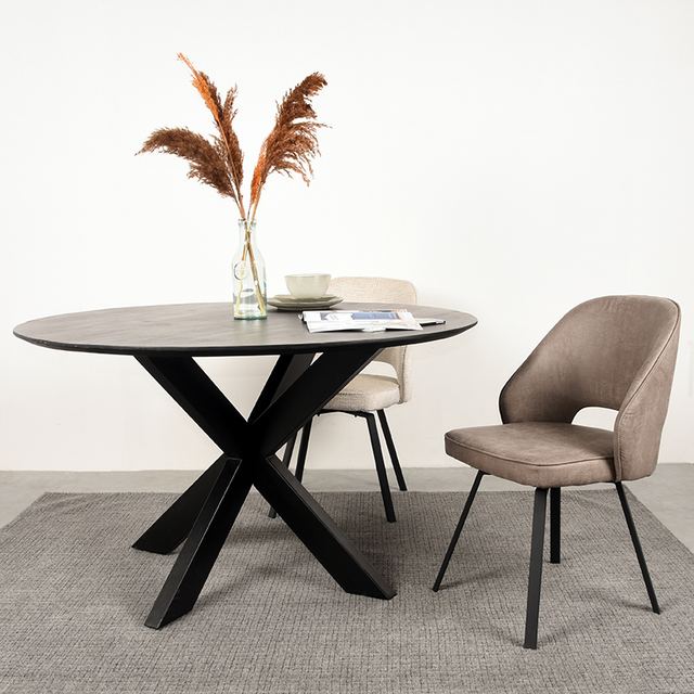 Eetstoel Lewis - Micro Suede – afbeelding 6