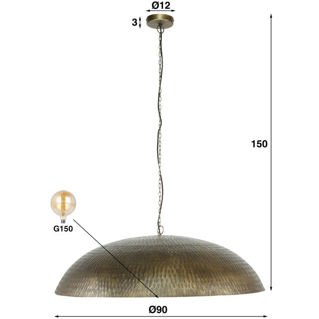 Hanglamp Cupola 1L Ø90 – afbeelding 10
