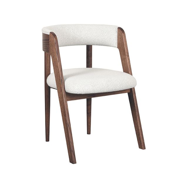 Eetstoel Sasha - Boucle - Hout – afbeelding 2
