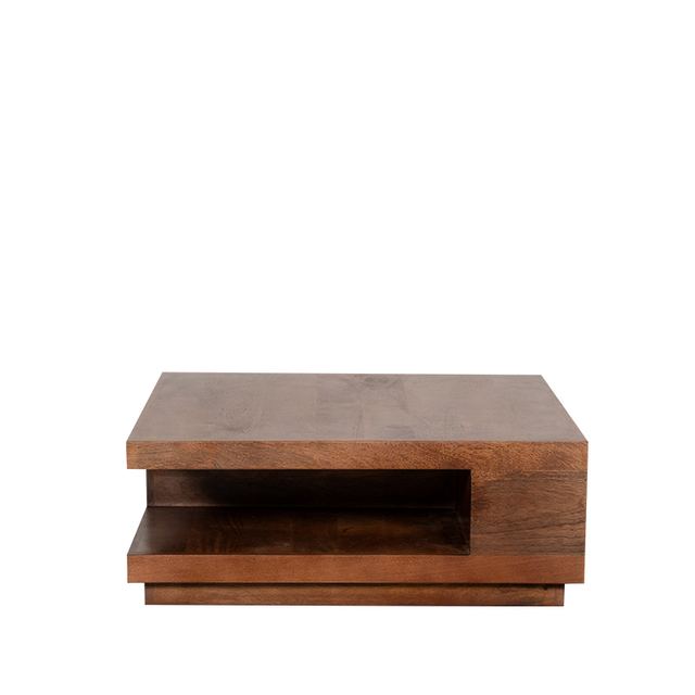 Salontafel Square - Mangohout - 80 cm – afbeelding 4