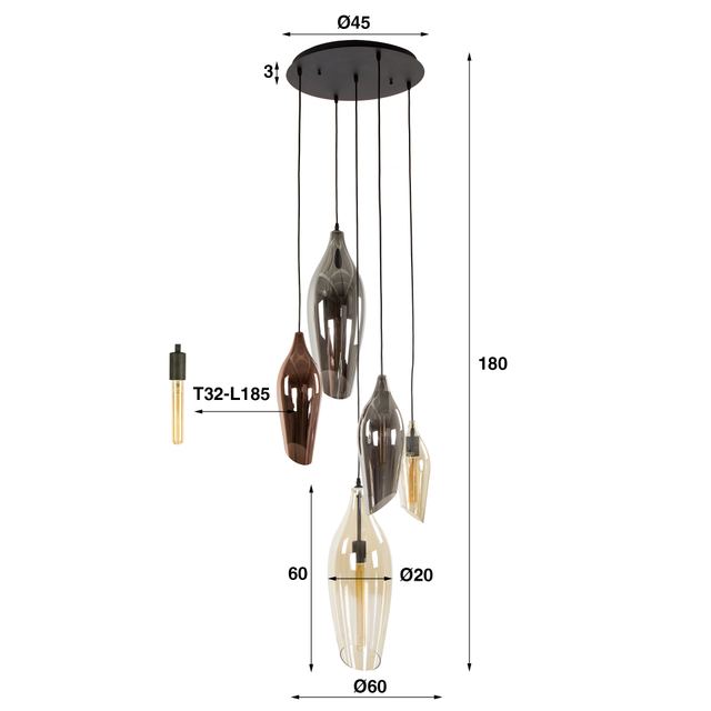 Hanglamp Cocoon 5L – afbeelding 10