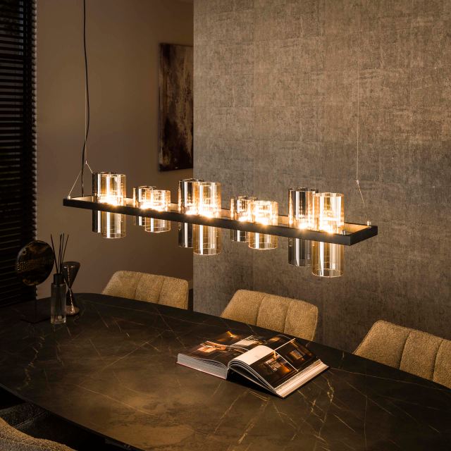 Hanglamp Cylinder Glass 10l