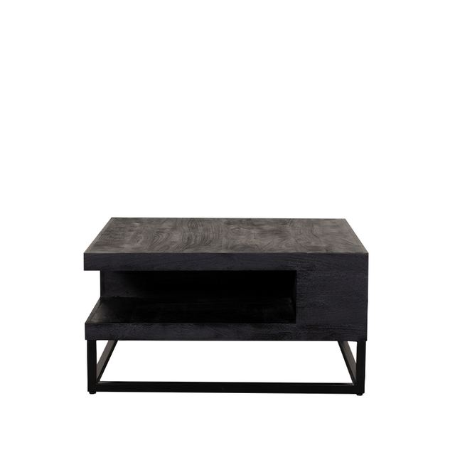 Salontafel Cube - Mangohout - 80 cm – afbeelding 4