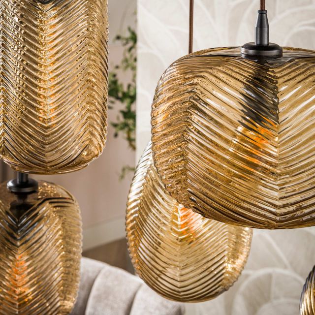 Hanglamp Chevron 4+3l – afbeelding 4