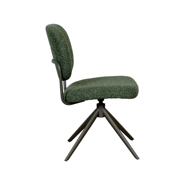 Eetstoel Geneva - Royal Boucle Forest / Groen – afbeelding 4