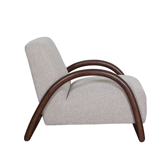 Fauteuil Viggo - Royal Boucle - Hout – afbeelding 3