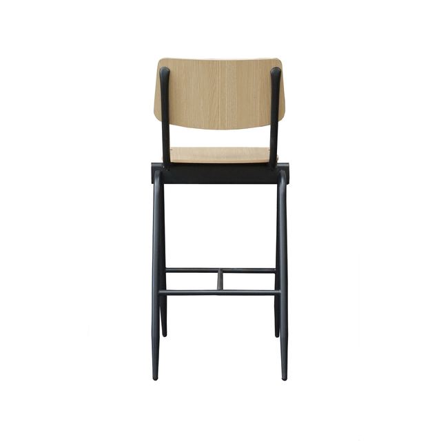 Barkruk Solid - Hout - Hoog – afbeelding 5