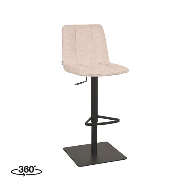 Barkruk Juul - Boucle - Gaslift – afbeelding 2