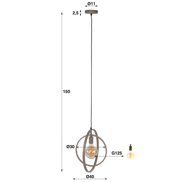 Hanglamp Turn Around 1L – afbeelding 10
