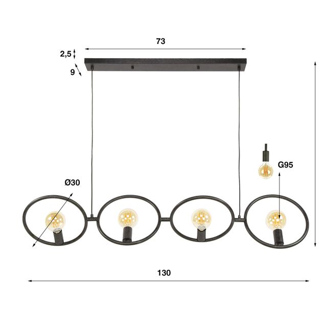 Hanglamp Loop 4L – afbeelding 10