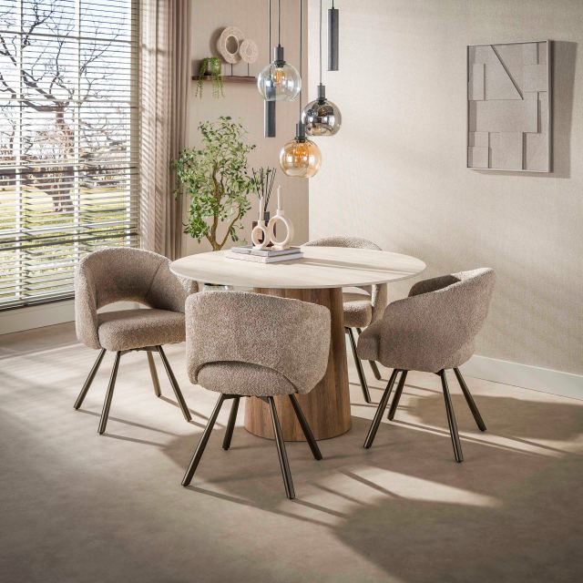 Draaistoel Salon Cross – afbeelding 2