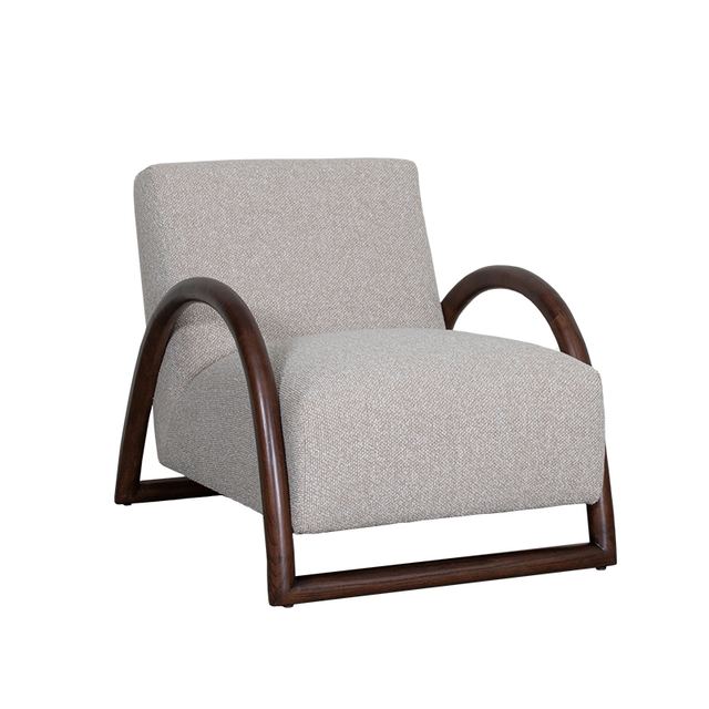 Fauteuil Viggo - Royal Boucle - Hout